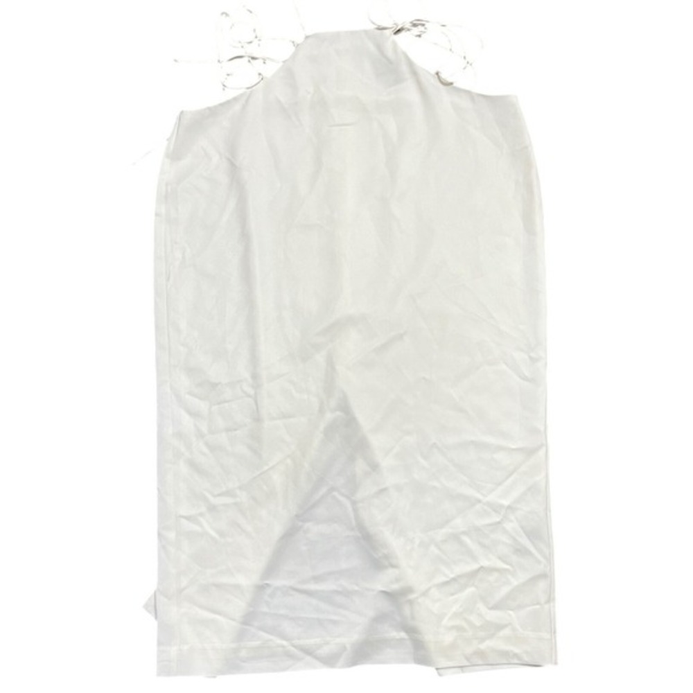 NBD Sleeveless Halter Mini Dress‎ Ivory White Party Cocktail Clubwear